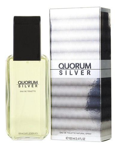 Perfume Hombre - Quorum Silver Antonio Puig - 100ml Original