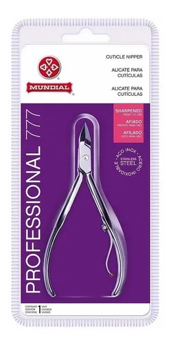 Alicate Cortacuticulas Mundial Manicura Profesional 777