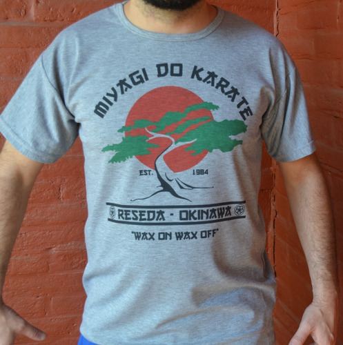 Remeras De Peliculas - Karate Kid - Miyagi Do - Cobra Kai