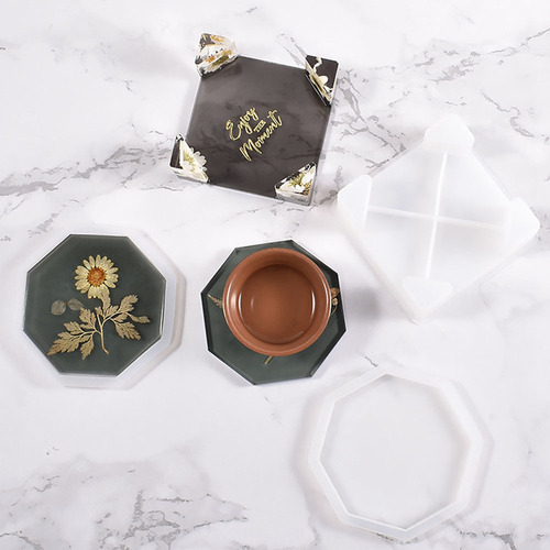 Posavasos De Silicona, 15 Unidades, Moldes For Posavasos Re