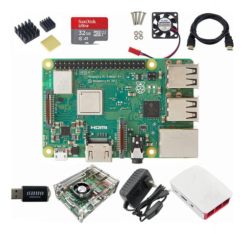 Digishuo 9 En 1 Kit De Inicio Completo Raspberry Pi 3 Modelo