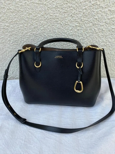 Bolsa Ralph Lauren Negra. Elegantísima 100% Original | MercadoLibre