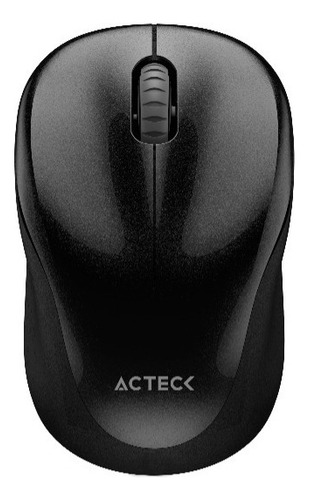 Mouse Acteck Mi480 1600dpi 2 Botones Inalambrico Usb Negro