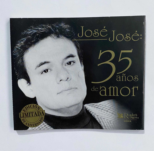 Jose Jose Cd 35 Años De Amor 1999 Con Insertos