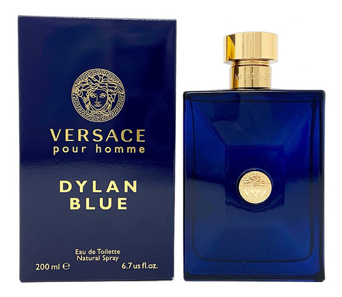 Versace Dylan Blue Eau De Tocador De 200 Ml Para Hombre