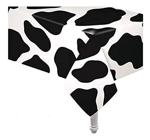 Oojami Paquete De 3 Manteles Con Estampado De Vaca 54  X108 
