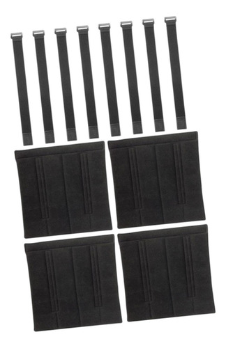 4x Bunk Bunk Ladder Almohder Skder Covers Pads, Con 8