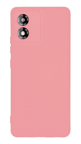 Protector Motorola Moto E13 Engomado Color Rosa