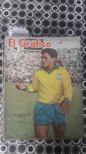 El Grafico 2233 25/7/1962 Manuel Dos Santos Garrincha
