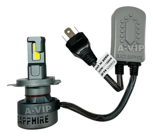 Cree Led Ir100 Black Sapphire 75w H4 + T10 Iron Led Ir100