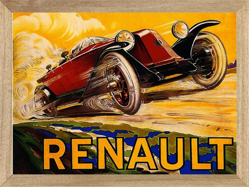 Renault Pintura , Cuadro, Auto, Poster        P242