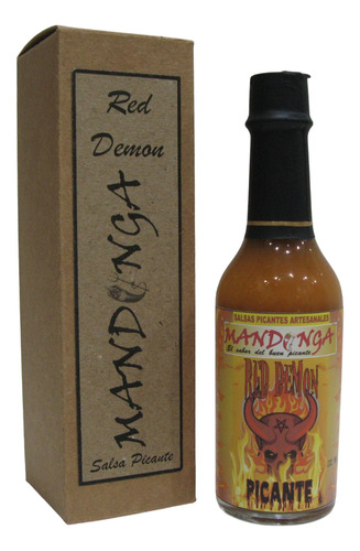 Salsa Picante Mandinga Red Demon, 100cc