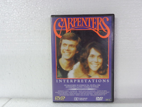Carpenters Interpretations Dvd E Capa Original 