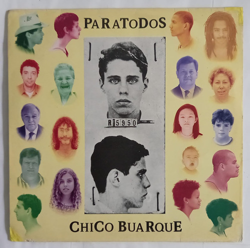 Lp Chico Buarque - Paratodos - Com Encarte  1993 Rca - Leia