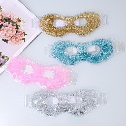 Mascarilla De Ojos De Doble Uso Con Compresas Frías Y Calien