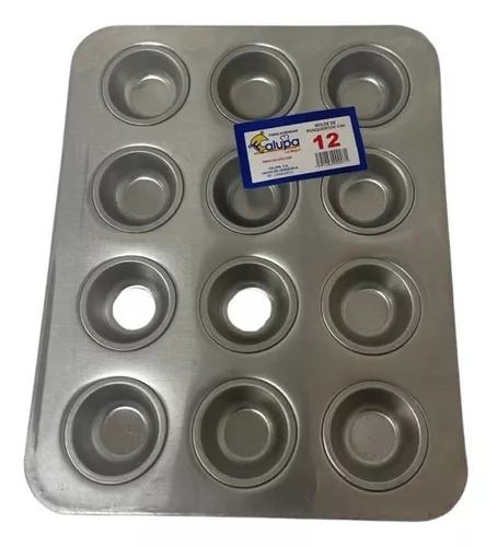 Molde de aluminio USA Pan, para hacer pan de molde de 1 libra, Plateado