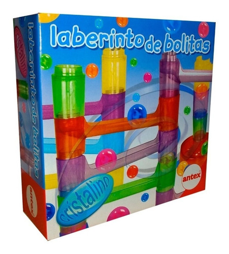 Laberinto De Bolitas Cristalino Juego De Mesa Antex