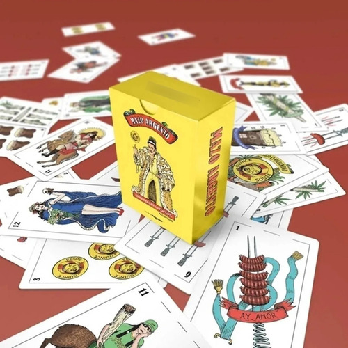 Imagen 3 de 5 de Cartas Españolas Mazo Argento Poppular Truco Naipe Argentino