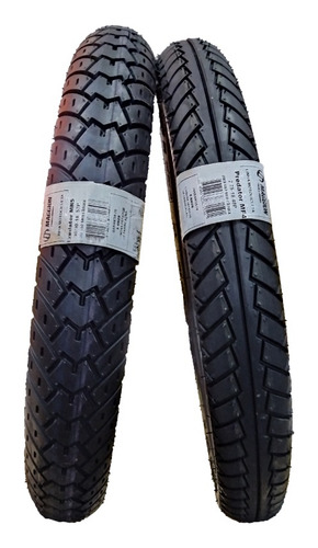 Par Pneu Aero Cbx150 90/90-18 + 275-18 Predator S/camara