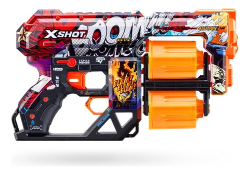 X-shot Pistola Lanzadora Dread Dart Blaster 12 Dardos Zuru