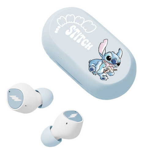 Audífonos Inalámbricos Bluetooth 5.3 De Disney Stitch Ange