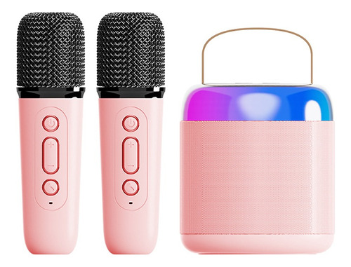 Bocina Bluetooth Inalámbrico Portátil Con Micrófono Karaoke