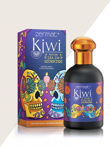 Fragancia Kiwi Unisex Edición Especial Día De Muertos