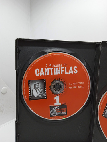 Imagen 5 de 6 de 4 Películas De Cantinflas - Colección Cinema Club - 2 Cd's
