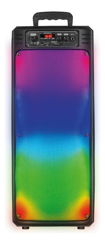 T2go | Bocina Inalámbrica Roar | 8 X2 Con Panel Led Rgb | Radio Fm | Conexión Micro Sd | Tws