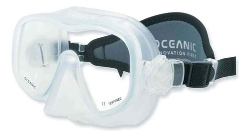 (ice) - Oceanic Shadow 1 Window Scuba Diving Mask (ice)