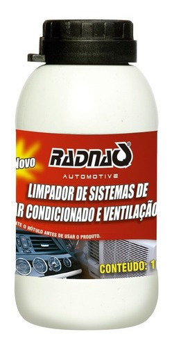 Limpa Ar Cond E Ventilação Auto 100ml Carro Novo Radnaq