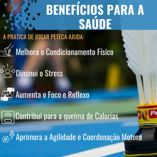 Peteca Pequita Super Oficial Profissional - Kit 5 Unidades