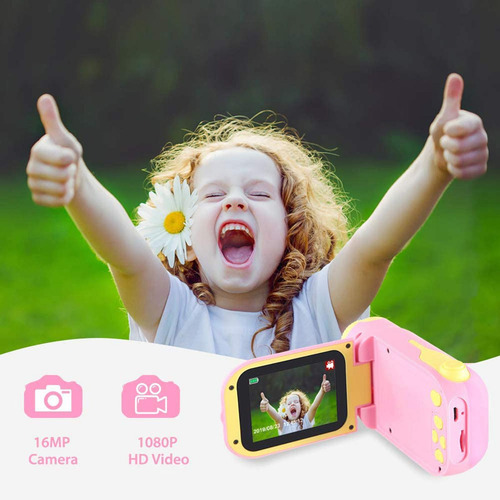 Cámara Para Niños Portátil Recargable Para Niños Niñas