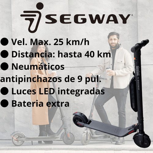 Scooter Es3 Plus Ninebot By Segway