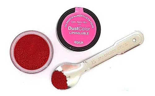 Colorante En Polvo Liposoluble Rosa X 10cc - Dust Color