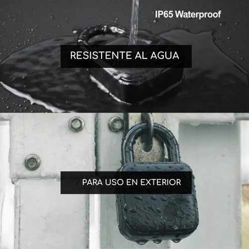 Imagen 3 de 8 de Candado De Seguridad Inteligente Huella Dactilar Inalámbrico
