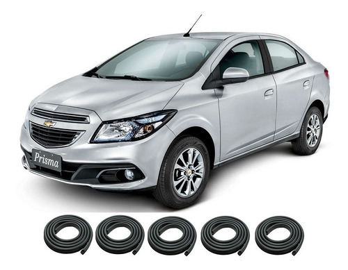 Chevrolet Prisma 2013/2019 Burletes De Puertas Y Baul Kit X5