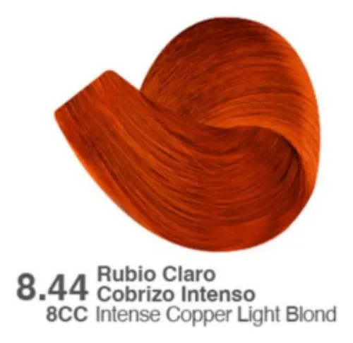 comprar Tinte Colortech Con Peroxido De 20 Vol 135 Ml 8.44 Rubio Claro Cobrizo Intenso