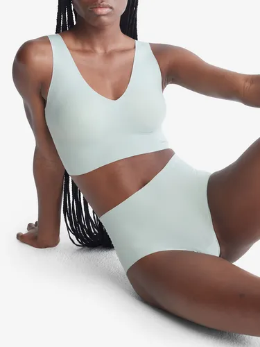 Pantie Verde Tipo Hipster Tiro Alto Invisible Calvin Klein