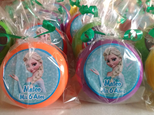 Yo Yo Frozen Souvenirs Personalizados Personajes X25 Cumples