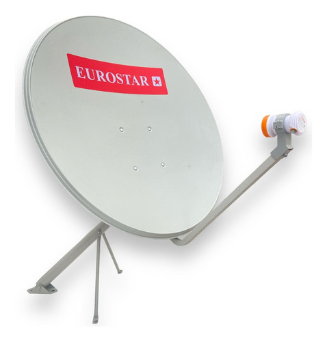 Antena Satelital Banda Ku 75 Cm Movistar Claro Tigo Lnb Dual