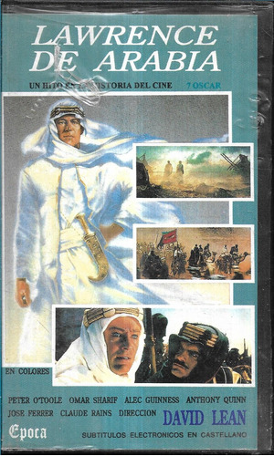 Lawrence De Arabia Peter Otoole Omar Sharif Anthony Quinn 