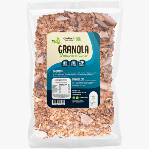 Granola Banana E Coco - 400g