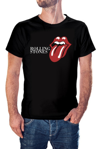 Polera Rolling Stones 02 100% Algodón