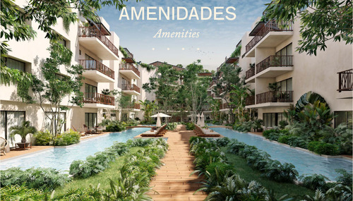 Departamento Tipo Pentouse En Venta En Tulum, Costa Caribe, Equipados.