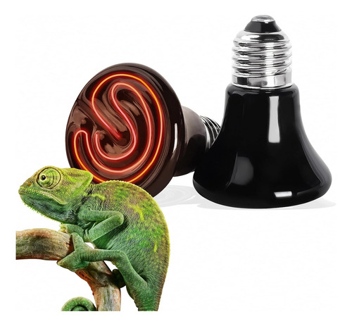 Lámparas De Calor De Cerámica Infrarroja 50 W Para Reptiles