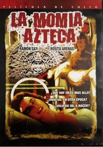 La Momia Azteca / Dvd / Ramón Gay, Rosa Arenas,crox Alvarado