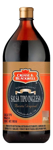 Crosse & Blackwell Salsa Tipo Inglesa 980 Ml Receta Original