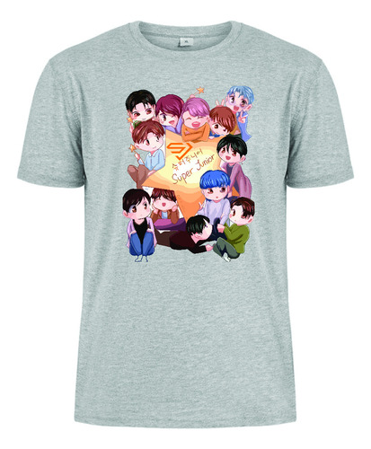 Camisetas Grupo Musical Super Junior Integrantes Kpop