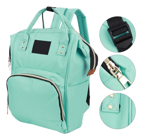Bolsa De Lactancia Verde Verde Para Mamás, Pañal De Maternid